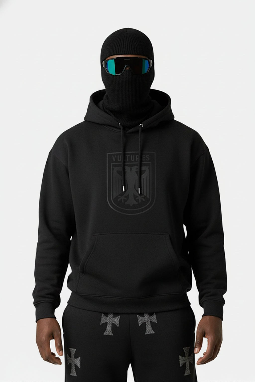 Vulture hoodie - y2k streetwear