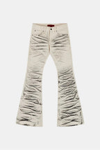 White stacked jean - y2k streetwear