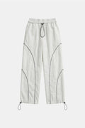 White track pants - y2k streetwear