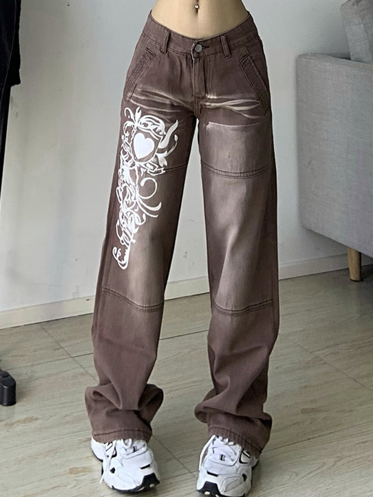 Le Jean Taille Basse Y2K : mode des années 2000 | Y2k Streetwear | y2k ...