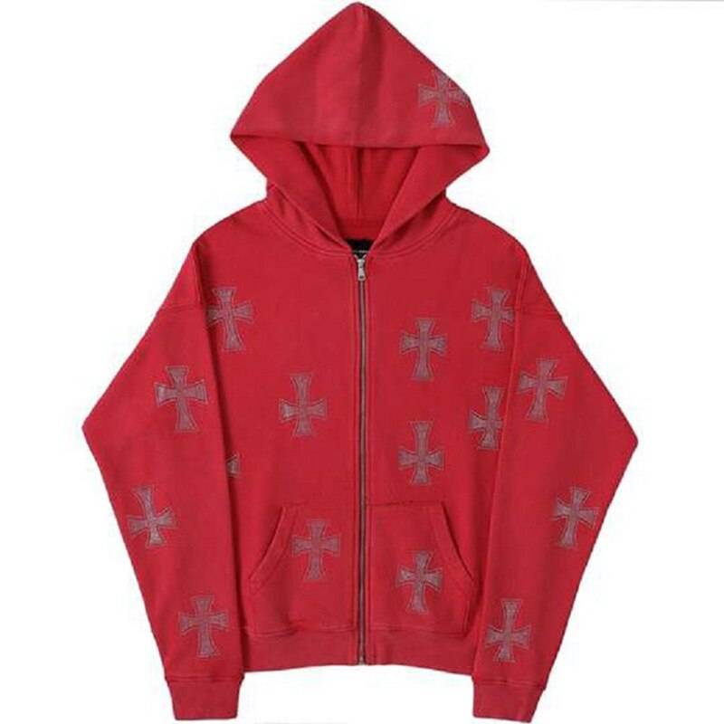 Unknown cross hoodie sale